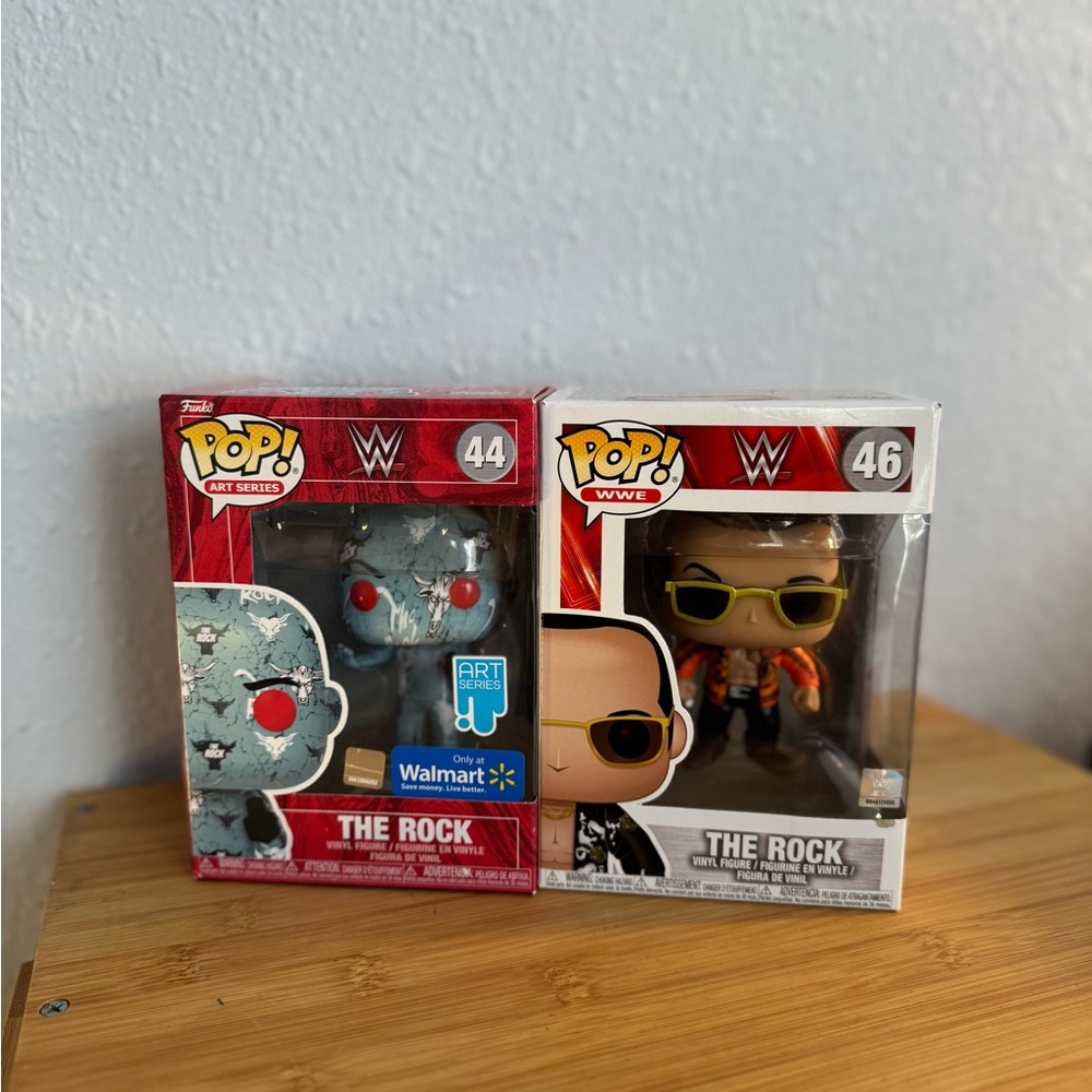 The Rock Funko Pop Set